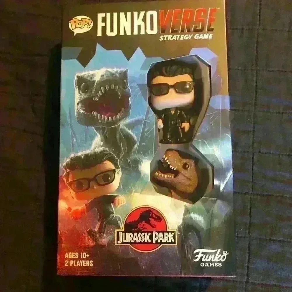 Funko Pop! Funkoverse Jurassic Park‎ Strategy Game NEW IN BOX